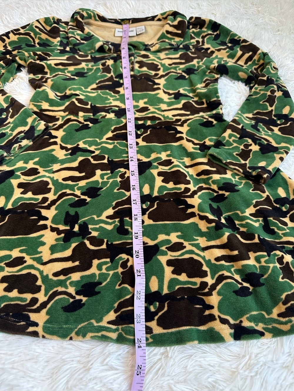 Mini Rodini Organic Cotton Camouflage Dress Long Sleeve Girls 140/146 9-11Y - Picture 8 of 11